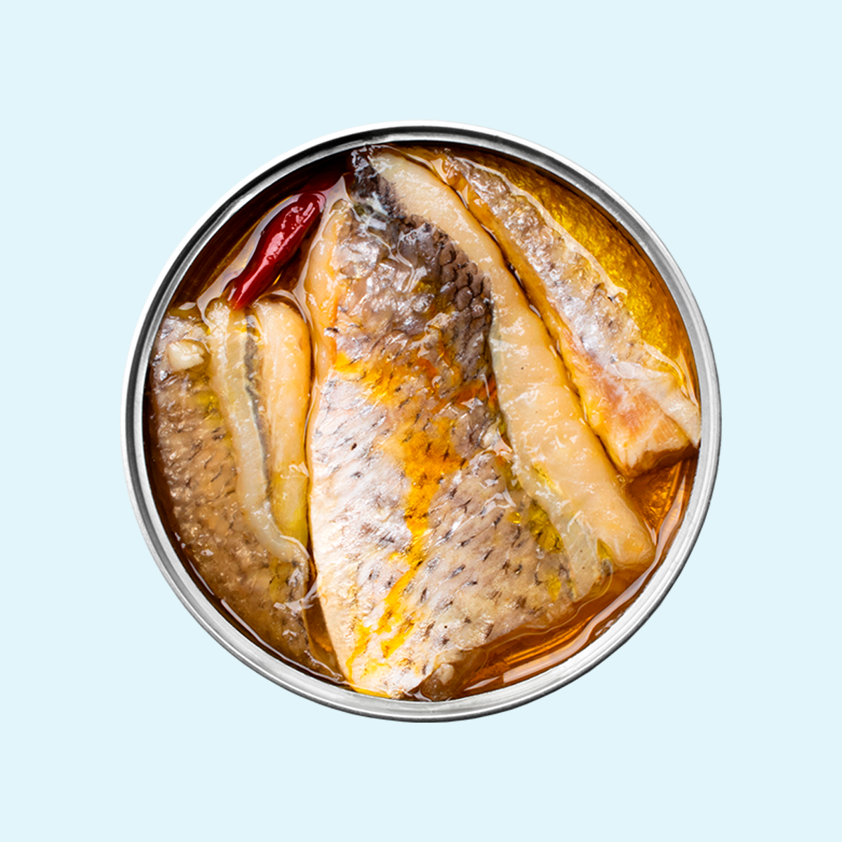 Corvina in pikante olijfolie - Afbeelding 2