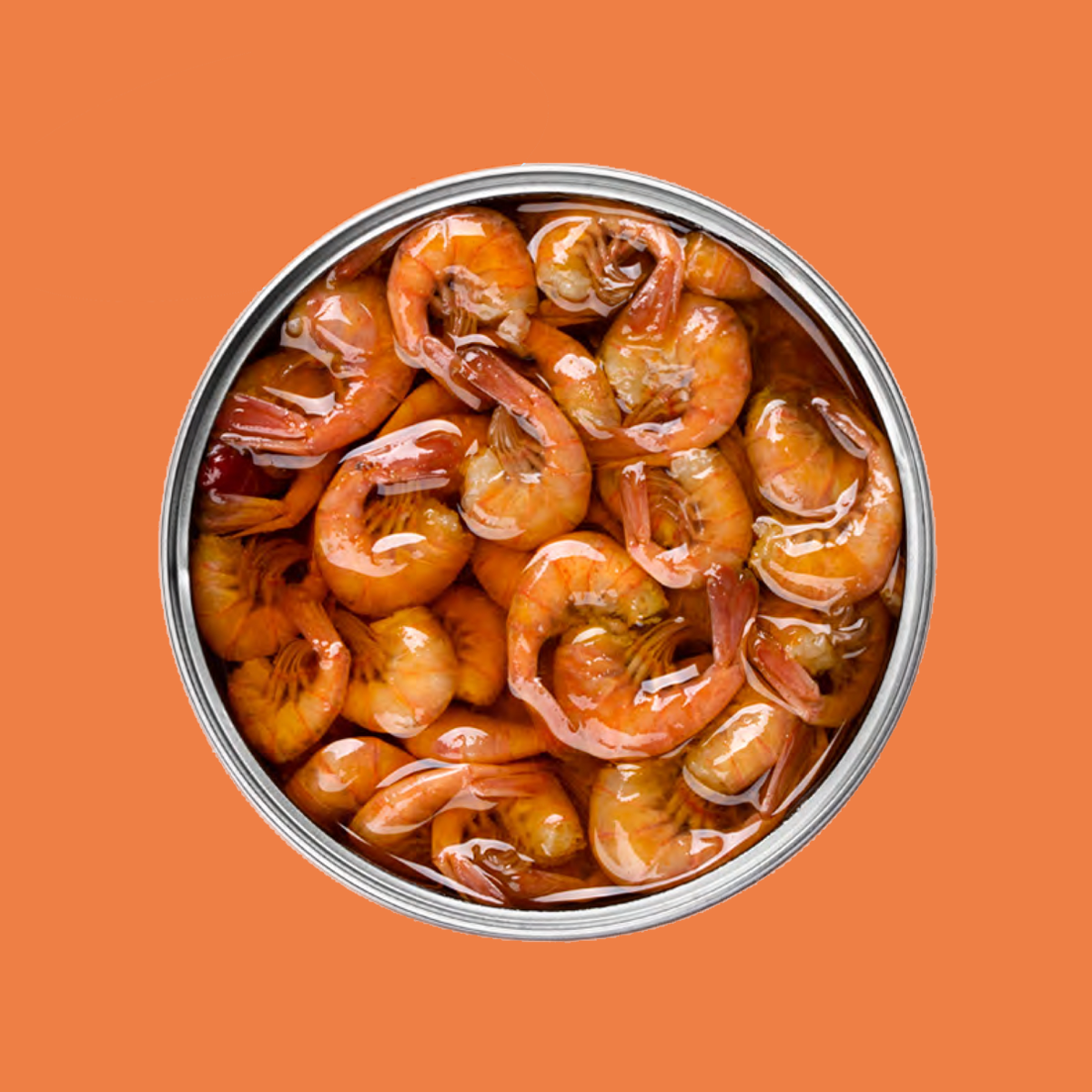 Garnalen in pikante olijfolie en look - Afbeelding 2