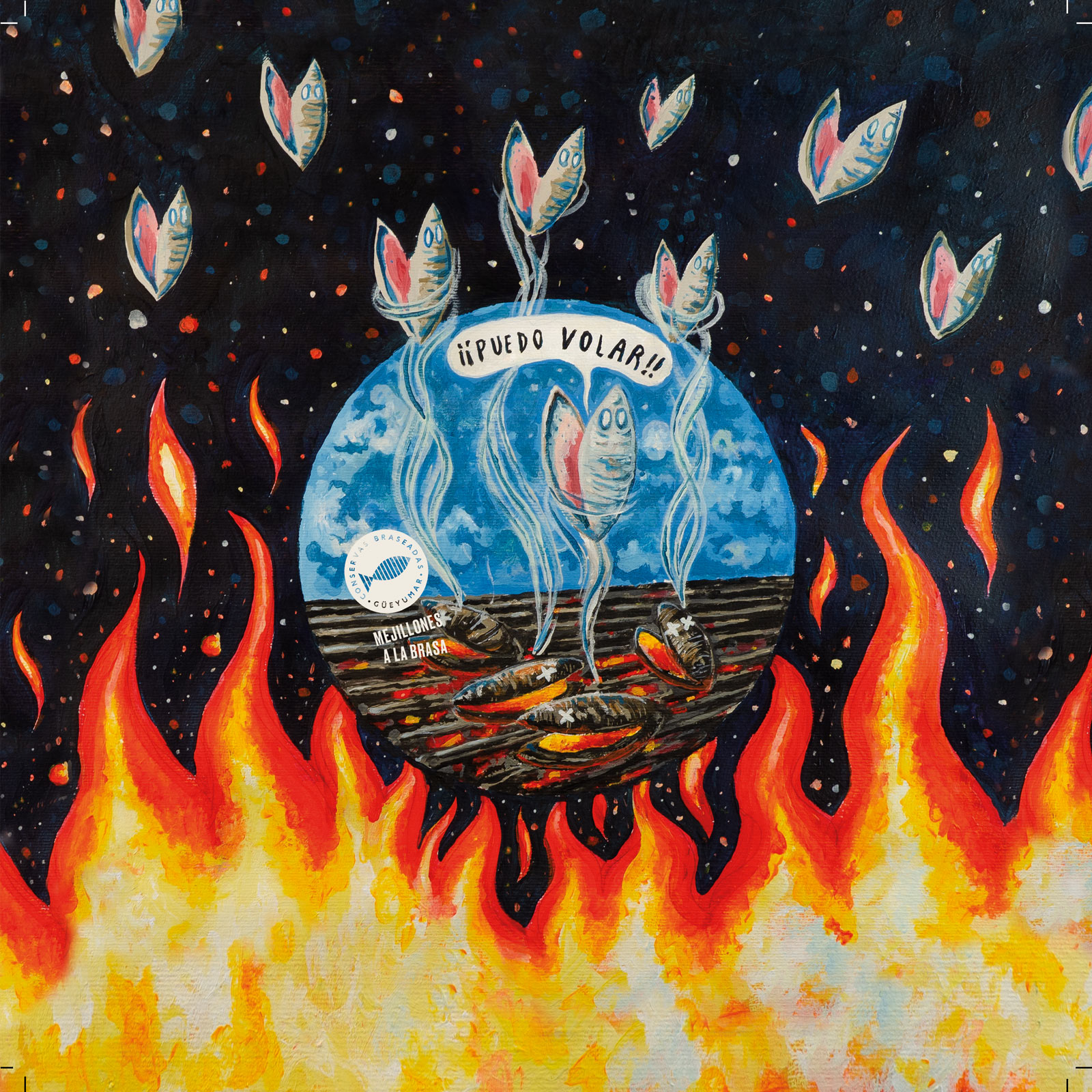 Gegrilde mosselen middelmaat - Afbeelding 2