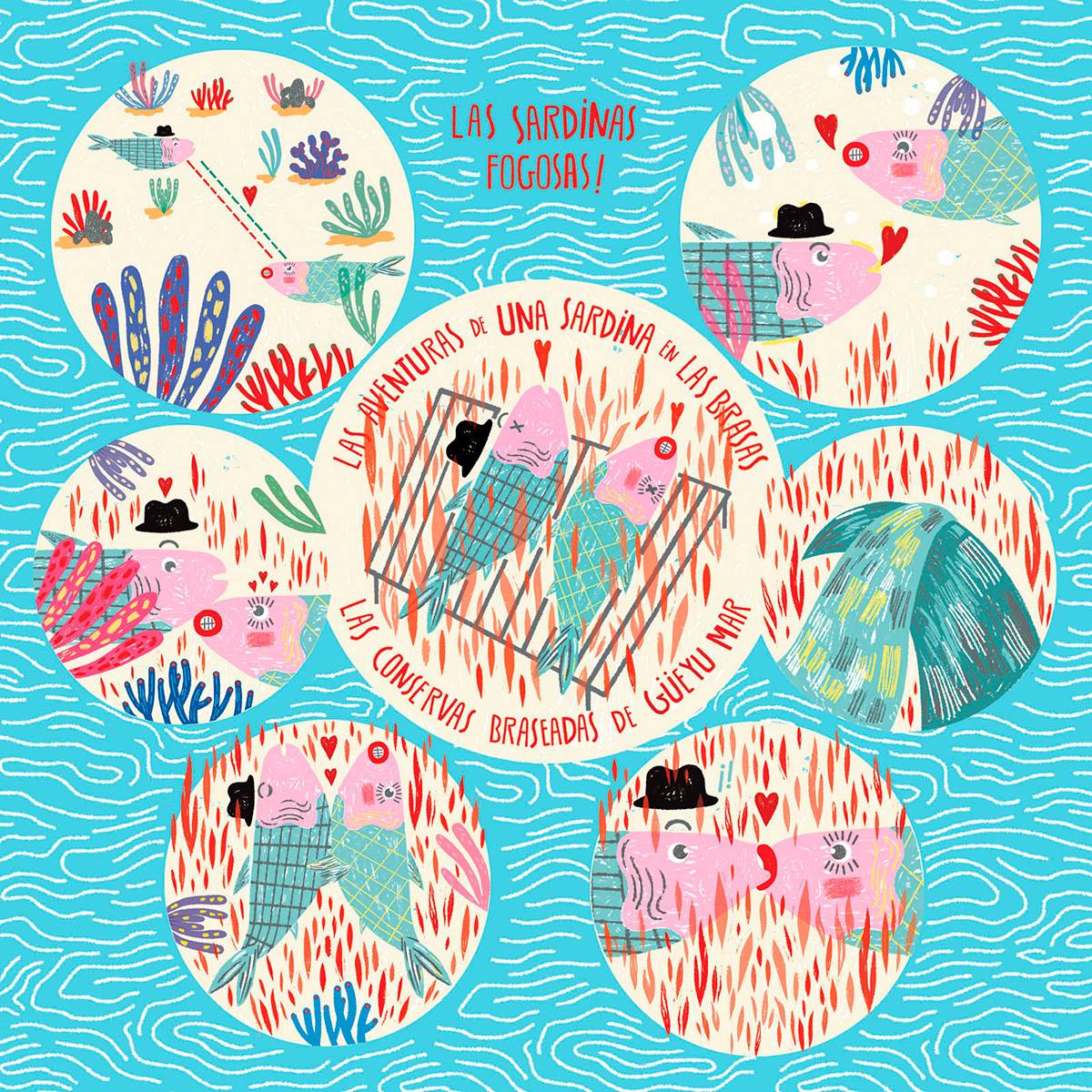 Gegrilde sardines in escabeche - Afbeelding 3