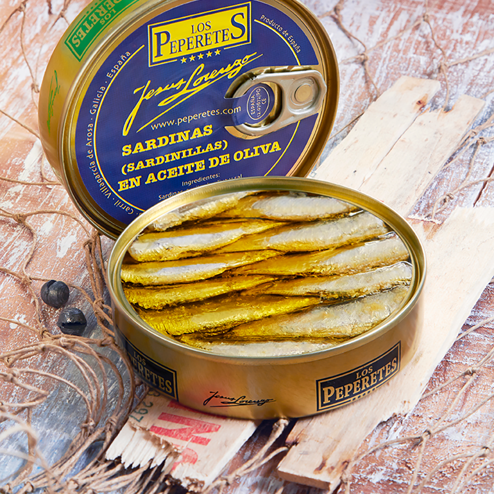 kleine sardines in olijfolie - Afbeelding 3